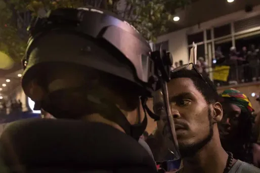 À Charlotte, en Caroline du Nord, les tensions raciales étaient très fortes la semaine dernière