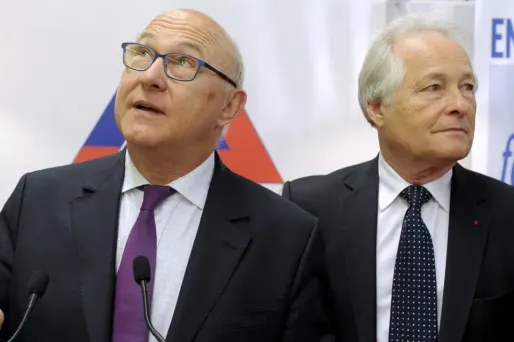 Sapin, ptron de la CGPME crédit : ERIC PIERMONT / AFP - 1280