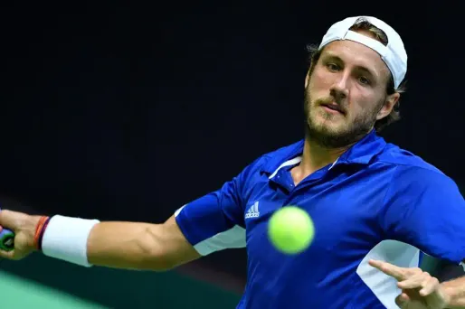 Lucas Pouille s'est incliné en quatre sets face à Marin Cilic