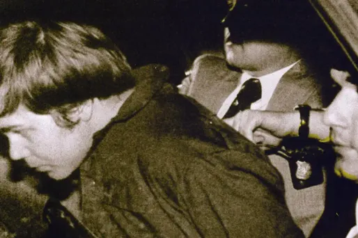 John Hinckley Jr lors de son arrestation (1280x640) PHIL HUBER / UPI / AFP