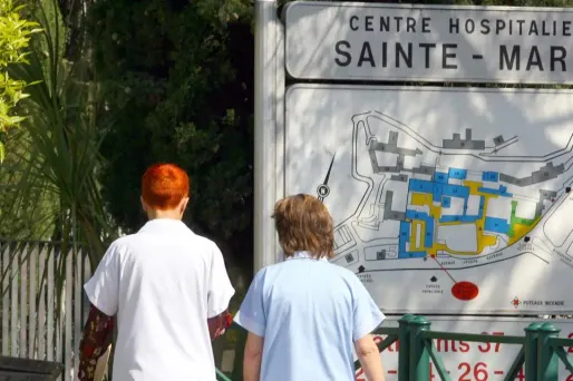 L'hôpital Sainte-Marie couvre sept secteurs géographiques sur treize dans les Alpes-Maritimes, mais il n'en aurait plus que cinq si le projet de réorganisation se concrétise.