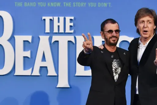 Paul McCartney et Ringo Star étaient présents jeudi soir à l'avant première du film consacré à l'histoire de leur groupe.
