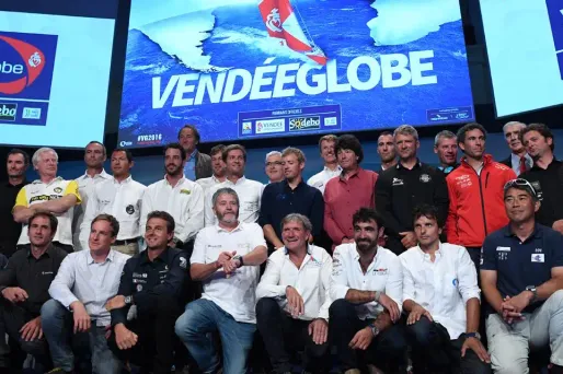 Les 29 concurrents du Vendée Globe ont été présentés mercredi.