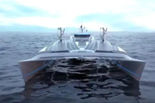 Energy Observer, le navire du futur, se prépare pour un tour du monde