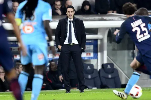 Unai Emery, PSG crédit : MIGUEL MEDINA / AFP - 1280