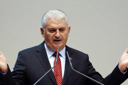 premier ministre turc Binali Yildirim crédit : ADEM ALTAN / AFP - 1280