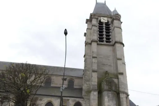 église de Villejuif crédit : KENZO TRIBOUILLARD / AFP - 1280