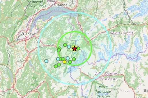 Cette nuit, il y a eu un tremblement de terre à… Chamonix