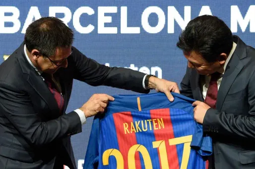 Rakuten, nouveau sponsor du FC Barcelone