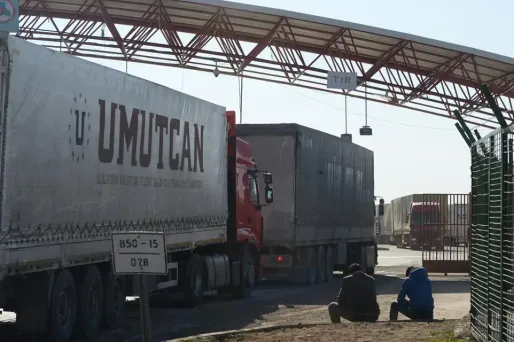 migrants, camion, turquie, syrie crédit : BULENT KILIC / AFP - 1280