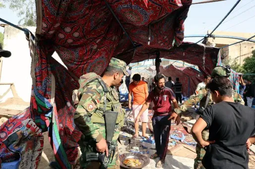 Irak, attentat suicide, Bagdad, 15 octobre 2016 crédit : SABAH ARAR / AFP - 1280