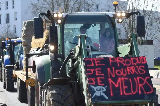 Les agriculteurs manifestent mardi dans toute la France.