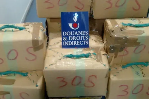 douanes de perpignan, saisie de 480 kg de cannabis crédit : direction régionale des douanes de Perpignan