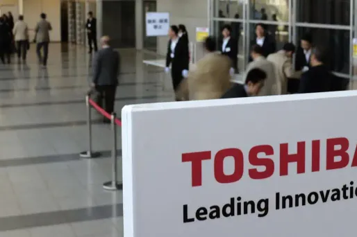 Toshiba crédit : KAZUHIRO NOGI / AFP - 1280