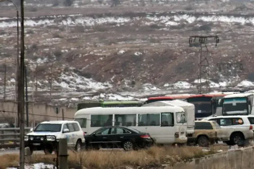 Alep évacuation Syrie GEORGE OURFALIAN / AFP 1280