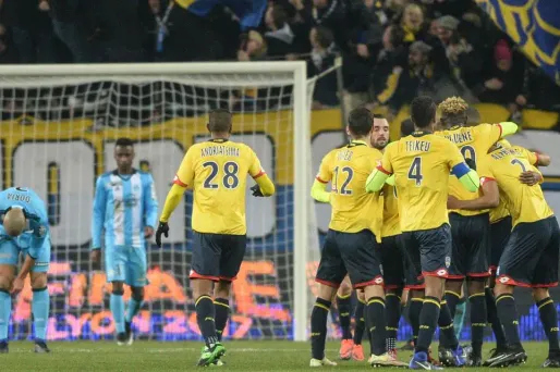 Sochaux a réussi à éliminer l'OM, qui évolue pourtant un niveau au-dessus.