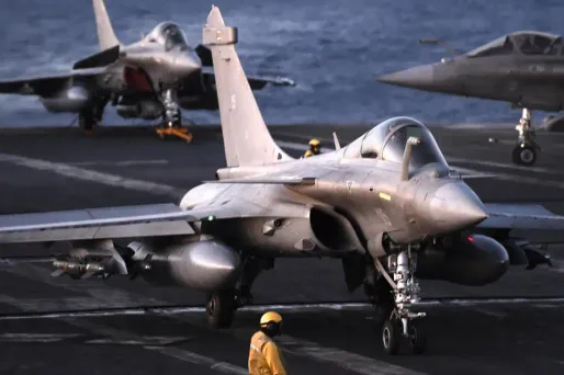 Les Rafale bombardent régulièrement Daesh.