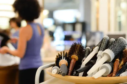 salon de coiffure 1280 ANDREAS SOLARO / AFP