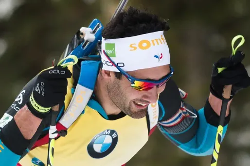 Martin Fourcade est sur un petit nuage cette saison.