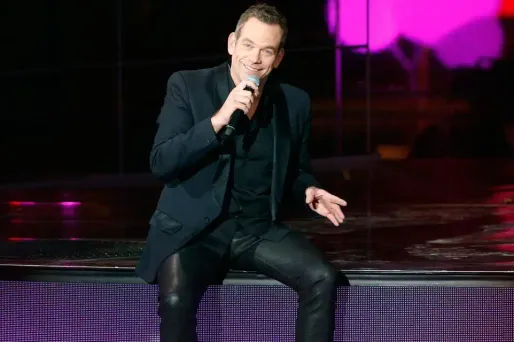 Garou lors du Téléthon 2014.