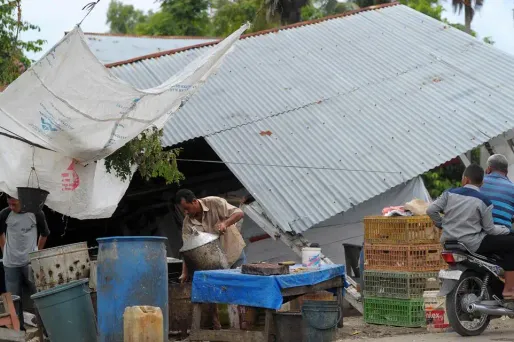 Séisme, décembre 2016 indonésie crédit : CHAIDEER MAHYUDDIN / AFP - 1280