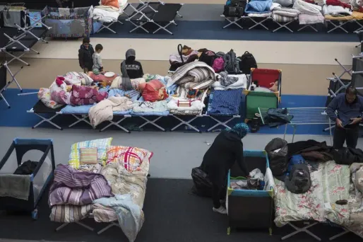 camp de réfugiés Allemagne crédit : ODD ANDERSEN / AFP - 1280