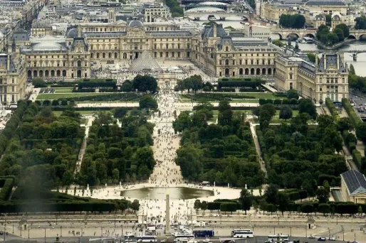 Jardin des Tuileries Louvre 1280