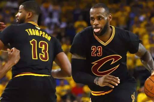 Avec une telle réussite, LeBron James a impressionné le public du Madison Square Garden.
