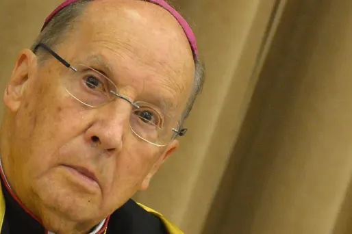 Javier Echevarria, chef de l'Opus Dei crédit : ALBERTO PIZZOLI / AFP - 1280