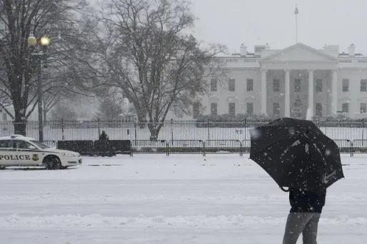 Le nord des Etats-Unis en pleine tempête hivernale