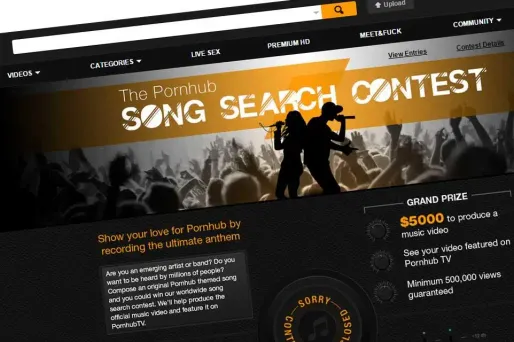 Pornhub, spécialiste du porno, se diversifie dans la musique