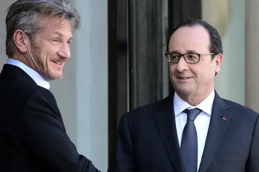 Sean Penn : "une réunion très agréable" avec Hollande
