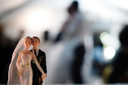 Le nombre de mariages au plus bas depuis l'Après-Guerre