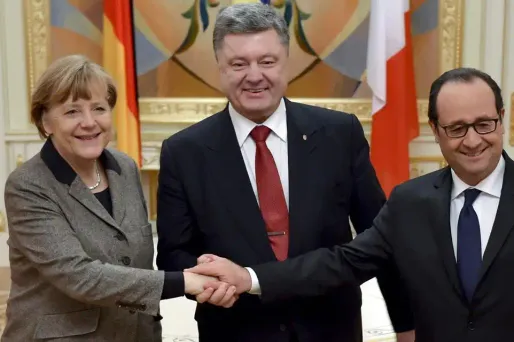 Les dessous de la visite Hollande-Merkel à Kiev