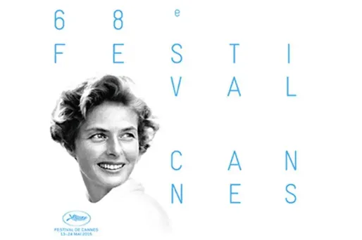 Ingrid Bergman sur l'affiche du Festival de Cannes 2015