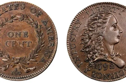 Le premier centime américain vendu un million d'euros