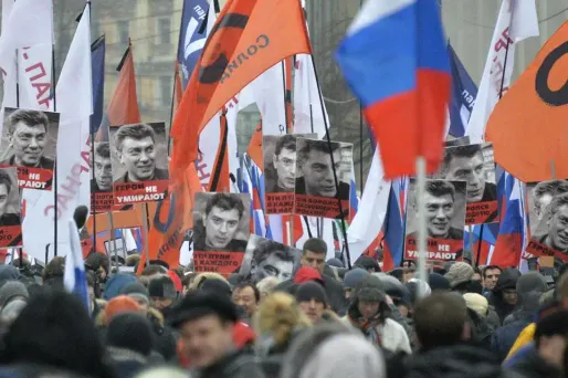 Meurtre de Boris Nemtsov : manifestation d'ampleur à Moscou