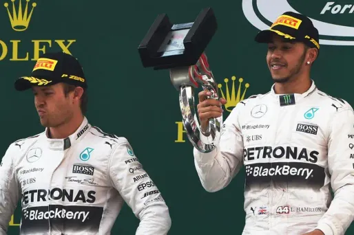 F1 : la tension montre entre Hamilton et Rosberg