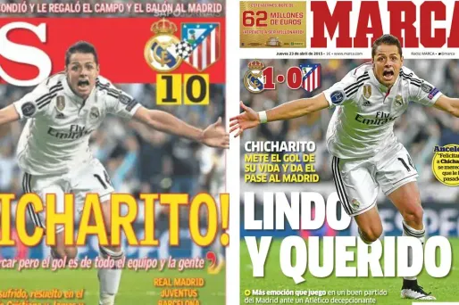 Real Madrid : "Chicharito", drôle de héros