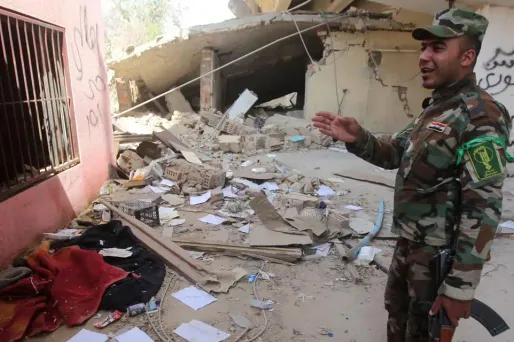 Irak : dans Tikrit libéré, un paysage de désolation