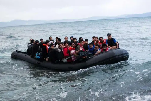 Bateau de migrants en Méditerranée - 1280x640