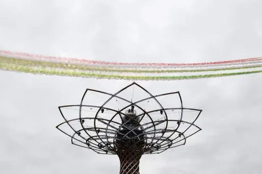 Les architectures futuristes de l'Expo universelle de Milan