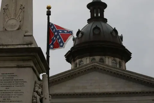 Drapeau sudiste caroline du sud 1280