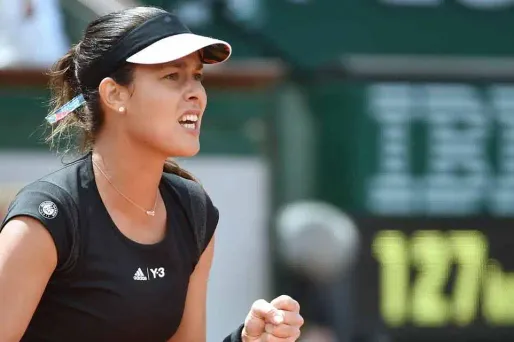 Ana Ivanovic célèbre son retour dans le dernier carré d'un Grand Chelem.