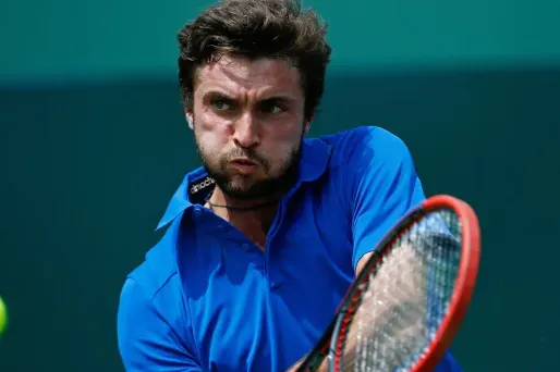 Gilles Simon en Coupe Davis (1280x640) Justin TALLIS/AFP