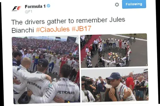 Hommage à Jules Bianchi (1280x640) Capture Twitter @F1