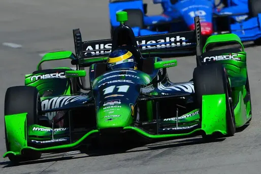Sébastien Bourdais en IndyCar (1280x640) Robert LABERGE/Getty Images/AFP