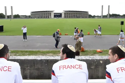 Des sportifs français aux European Maccabi Games, à Berlin (1280x640) Tobias SCHWARZ/AFP