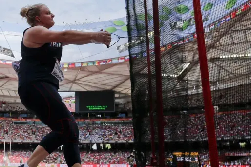 Mondiaux d’athlétisme : Alexandra Tavernier médaillée de bronze au marteau !
