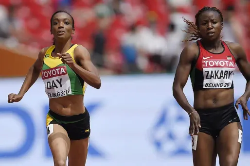 Joyce Zakary, ici à droite.